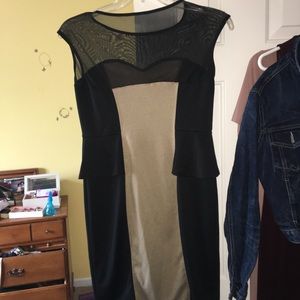 Business Professional peplum style dress